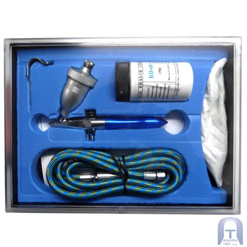 Sandstrahlpistole Agora-Tec für Airbrush und kreative Anwendungen