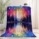 Utilisation polyvalente: Que ce soit dans la chambre, le salon, le bureau, près de la cheminée, sur le balcon, dans le jardin d'hiver ou sur la terrasse, cette couverture douillette apporte confort et une atmosphère chaleureuse avec ses vibrations automnales.