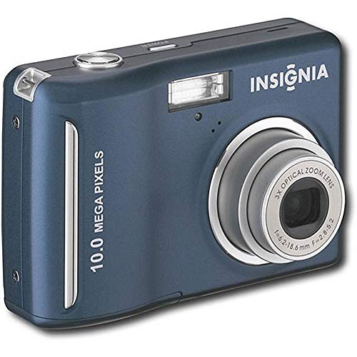 Insignia NS-DSC10B 10 Megapixles Compact Digital Camera - 3X Optical Zoom/4x Digital Zoom