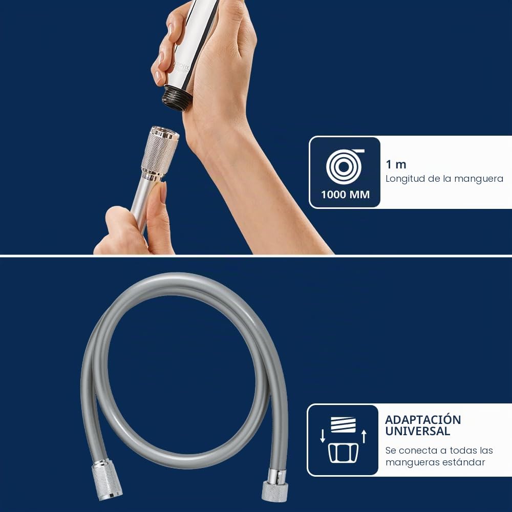 Grohe Tempesta- Juego completo de teleducha, cromo Ref. 26352000