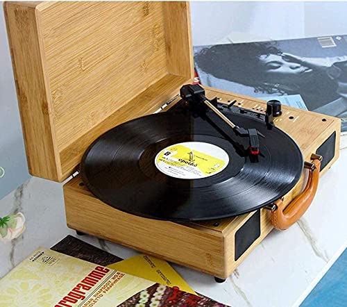 Tourne-disque, gramophone, tourne-disque vinyle Bluetooth vintage phonographe 3 vitesses 33/45/78 intégré (lecteur d’enregistrement) - Les Beatles, Paul McCartney, John Lennon, RIngo Starr, George Harrison Tourne-disque, gramophone, tourne-disque vinyle Bluetooth vintage phonographe 3 vitesses 33/45/78 intégré (lecteur d'enregistrement) – Image 5