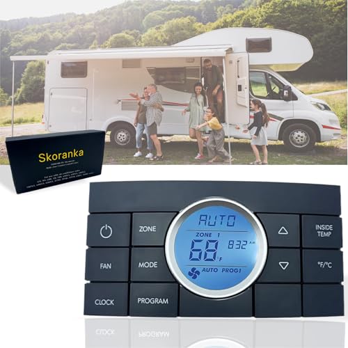 3314082.000 Thermostat Multi-Zone Comfort Control Center 2 10-Button Replacement for Dometic CCC2 - Fit for Air Conditoner Series 579,595,600,6308,520,6218xx.Replaces#9610005381，2 Years Warranty