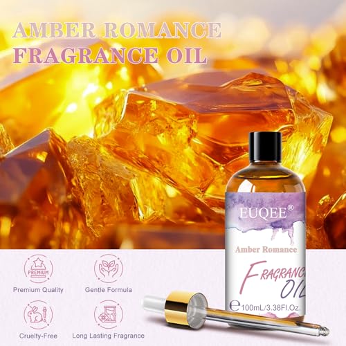 EUQEE 100ML Amber Romance Aceite Aromático + Palo Santo 118mL miniatura 2