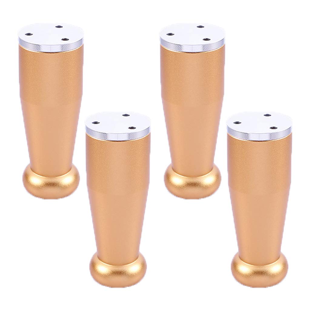 Gambe per mobili Gambe per tavoli in metallo regolabili Piedini per mobili Piedini per mobili in alluminio in stile europeo Sostituzione Gambe per alzate per mobili Gambe per divano Gambe per divano