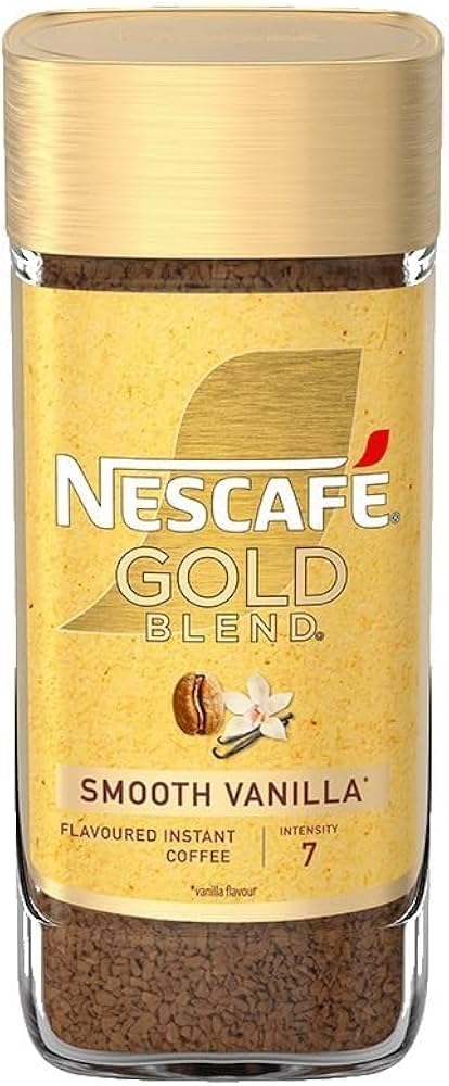Nescafe Gold Blend Smooth Vanilla Instant Coffee 7 Intensity, 95G Jar-image-45