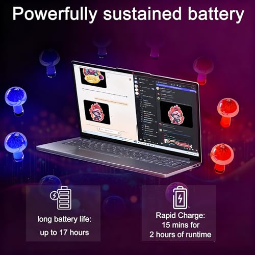 Image of Lenovo IdeaPad Slim 3i Laptop (15.3 inch FHD+,16GB DDR5 RAM, 512GB SSD, Intel Core 3 100U (> i5-1235U)) for Business, Home, 1080p IR Webcam, Backlit KB, 17-Hr Long Battery Life, Wi-Fi 6, Win 11 Home