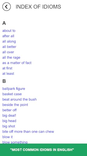 Most Common Idioms in English