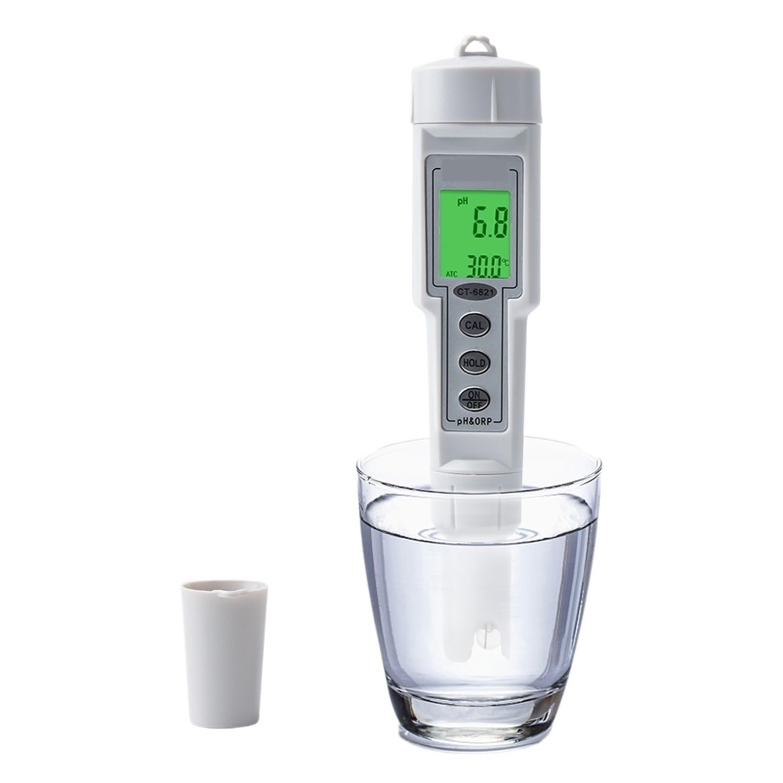 Misuratore Digitale PH ORP Analizzatore di qualità Del'acqua for Stagno Acquacoltura Tester Monitor Riduzione Del'ossidazione ATC for Piscina Rilevamento Rapido E Preciso
