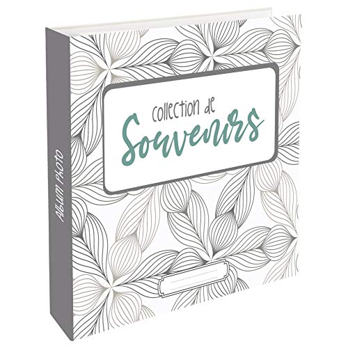 WEB2O Album Photo Grand Format - 500 Photos - 10x15 cm - Collection Souvenir Cover