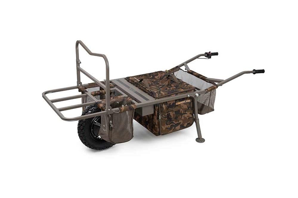Fox Transporter CTR020 24V Electric Wheelbarrow with 2x 9Ah 12V Batteries and Charger