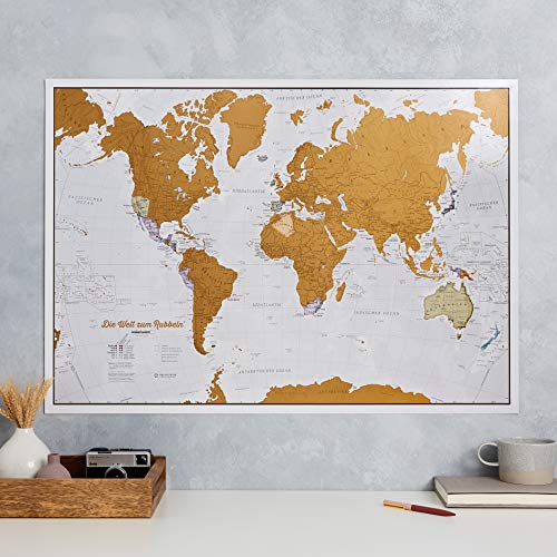 Scratch il Mondo - versione tedesca- grattare via