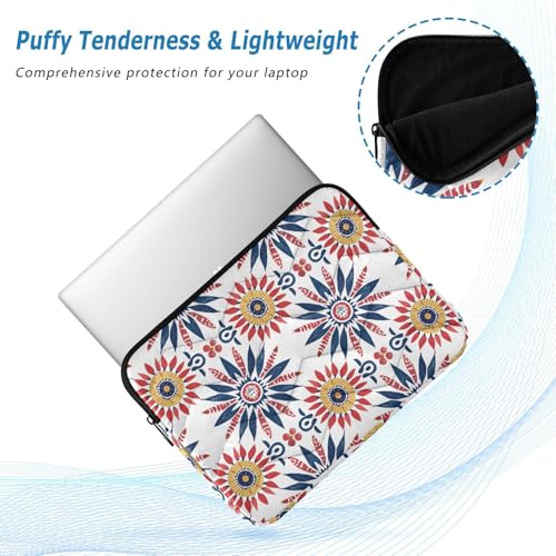 Funda impermeable Boho Flowers para portátil 13-14 pulgadas miniatura 5