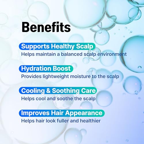 CELDYQUE 9-Peptide Hair Growth Scalp Care Serum 1.35 Oz(2X Size) - Rosemary 2% Caffeine 1% PDRN & Spicule 300 Roll-On Type | Thicker Fuller-looking Hair w/Niacinamide Zinc PCA | Thinning hair Korean Haircare