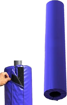 Brand Heavy Duty Pole Padding for Basketball Hoops Waterproof Column Wrap Foam Post Protector for Basement Garage Safety Thickened Pearl Cotton Cushion Pad 5 Feet Tall