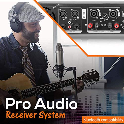 Technical Pro TPPOWER65 Professional Portable Pa System, 2 Channel Digital Stereo Power Amplifier thumb #5