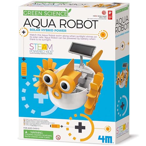 Robot solaire hybride Aqua Robot 4M flotte et navigue sans interruption