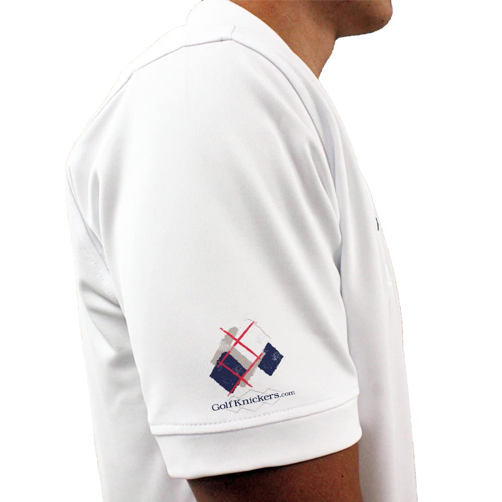 Dry Fit Graphic Polo da golf da uomo, ideale per sport e tutte le attività all'aria aperta - Argyle Utopia