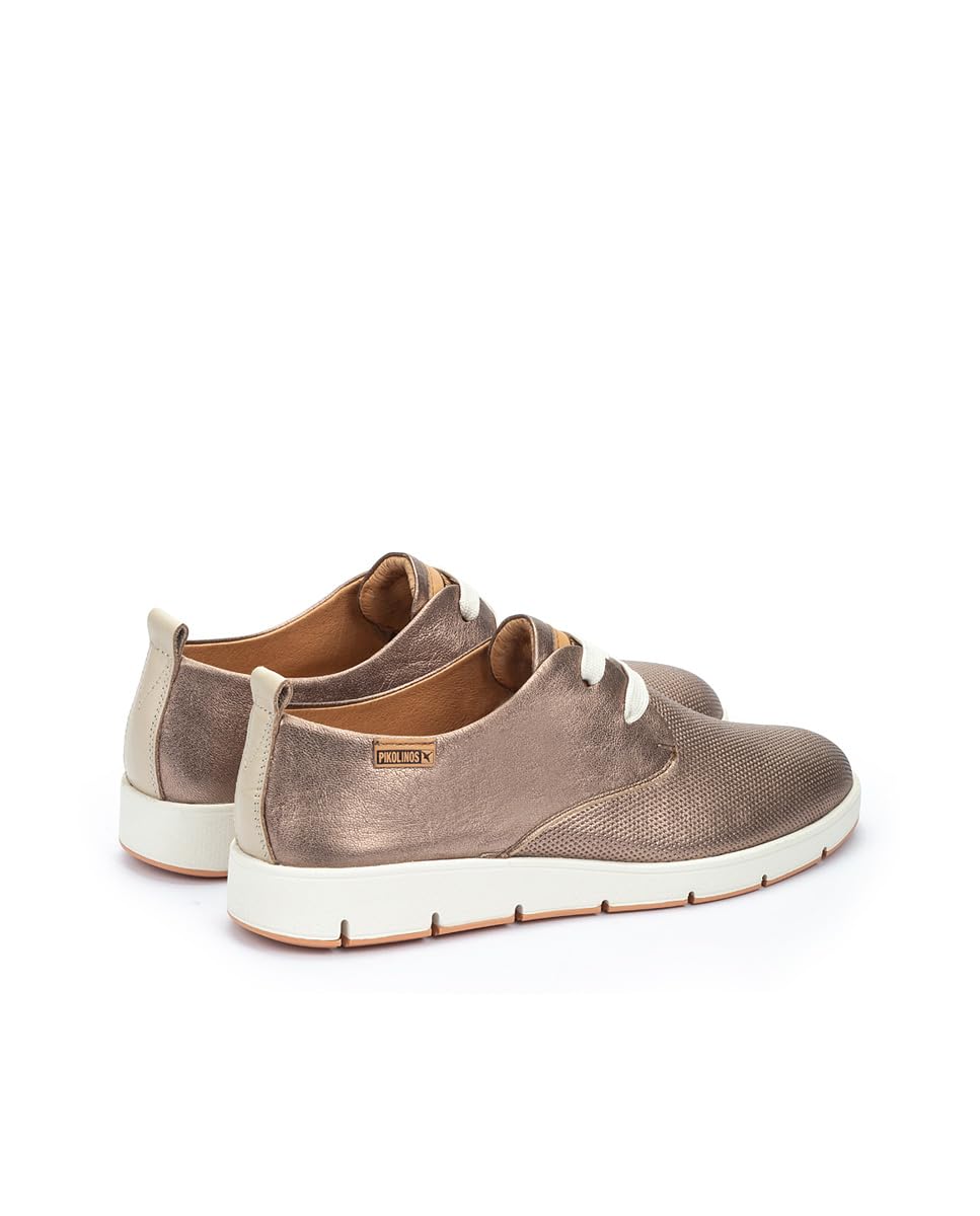 Pikolinos Madrid Zapatos Cordones Mujer | en Cuero | Suela Extraligera