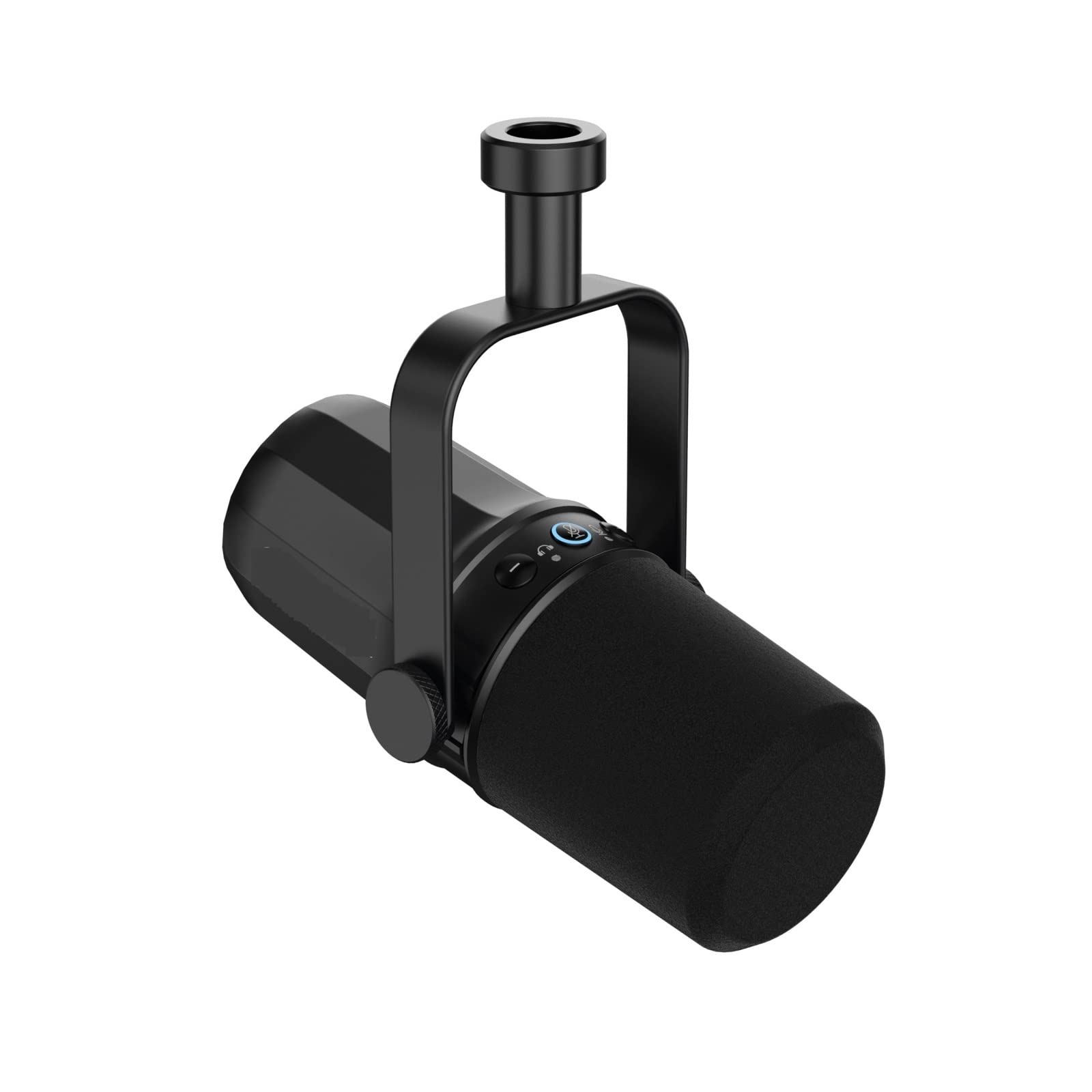 Microphone dynamique SL40 USB XLR avec isolation sonore et prise casque pour podcast et studio