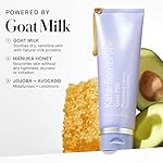 Goat Milk Moisturizing Cleanser, Gentle Daily Face Wash, Relieves Dry Skin & Tightness - Image 2