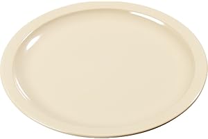 Carlisle Kingline Restaurant-Grade Reusable Plastic Plates for Commercial Bulk Orders