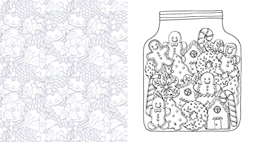 Christmas Coloring Book: Celebrate and Color Your Way Through the Holidays! (Chartwell Coloring Books) - Image 6