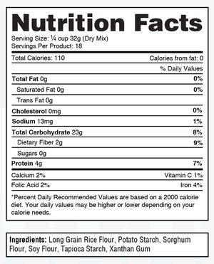 Miniatura 4 de Blends by Orly Mezcla prémium de harina de pan sin gluten, 60 onzas (paquete de 3)