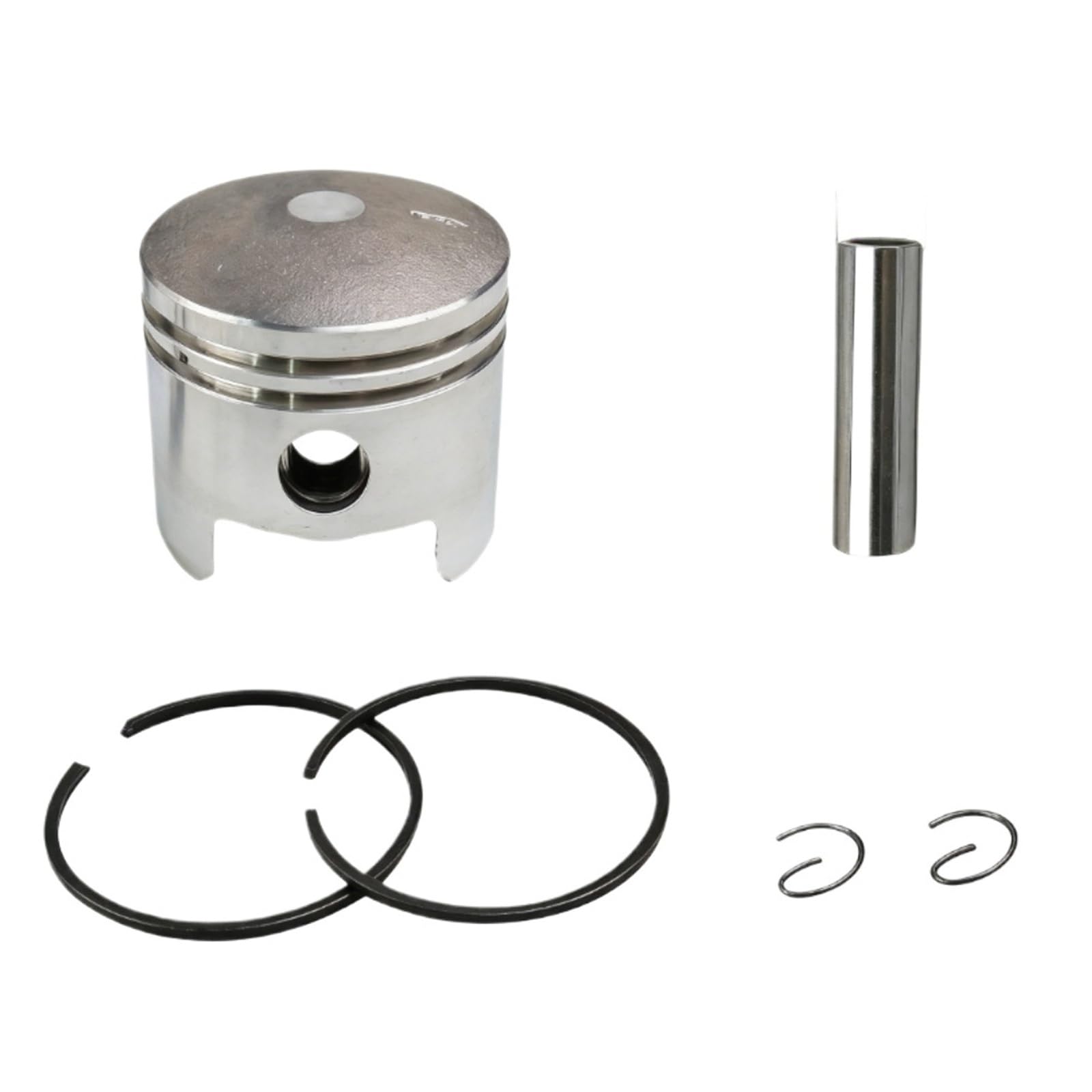 Pistón de cilindro de 44 mm compatible con desbrozadora de motor 52CC