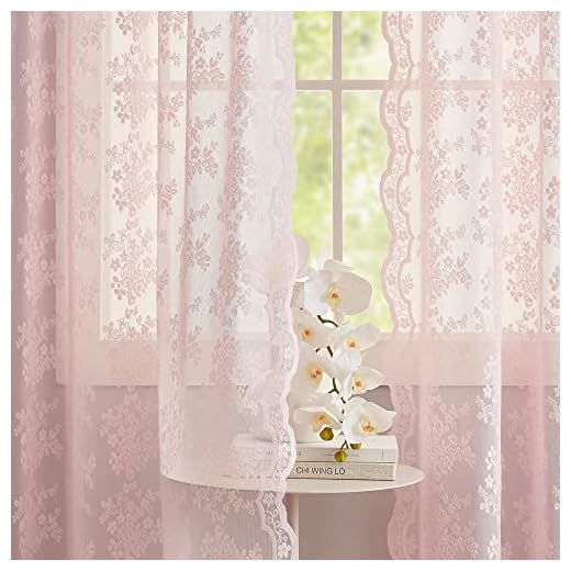 37+ Vintage Kids Room Ideas to Inspire Your Decor 2 YJ YANJUN Pink Sheer Curtains 84 inches Long 2 Panels Pretty Pastel Floral Lace Curtains for Girl Bedroom Pricess Room Decor 52 x 84 Inch
