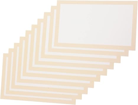 HOMSFOU 10sheets Xuan Paper for Calligraphy and Chinese Painting Convenient Rice Paper for Brush Ink and Watercolor Practices