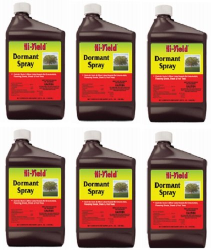 VPG Hi-Yield 32034 32 Oz Concentrate Paraffinic Oil Dormant Fruit Tree Spray - Quantity 6