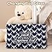 Terwex Personalized Baby Bedding, 5 Pcs Custom Name Bedding Sets for Girls & Boys - Nursery Beds, Soft Toddler Sets for Infant Customized Gifts, Blue Woodland Deer