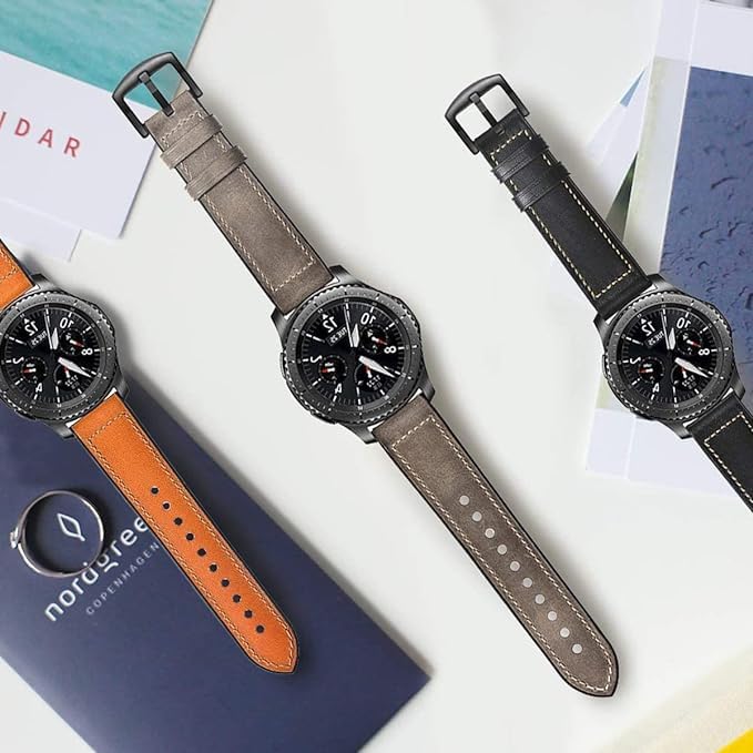 Image of FOLX FAB64 20MM | 22MM Watch Straps /Bands In Various Designs, Colors & Material With 2 Lugs /Pins [ Please Check Watch Models Compatibility For 20mm Or 22mm In Discription ]