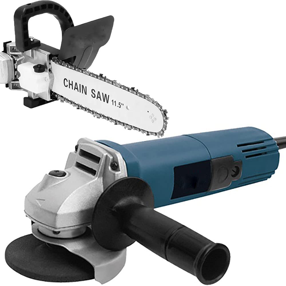 MLD Multi functional 850W 4inch 100mm dia mini electric angle grinder machine with chainsaw adapter 11.5" attachment converter Combo Set (4 Inches, 850W, 11000 Rpm, 220V 50Hz, Color-Multi) (B094R534MT) Amazon Price History, Amazon Price Tracker
