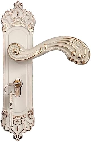 Tnbccxn Zamek Gałka Klasyczna Złote Wykończenie