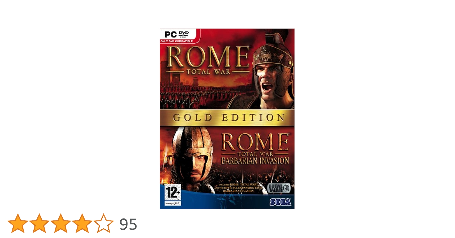 ROME TOTAL WAR GOLD EDITIONⅡ SEGA PCゲーム ROME TOTAL WAR GOLD