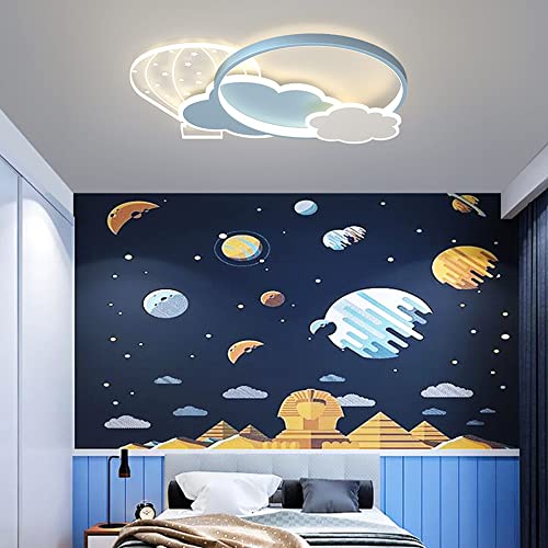 Plafonnier montgolfière réglable pour éviter l'éblouissement de bébé avec lumière LED - 5