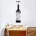 Adesivi murali,progetta la tua famiglia di decalcomania murale,camera da letto murale,adesivo artistico e adesivo murale splendido vino arte adesivo materiale vivaio 57 * 12 cm