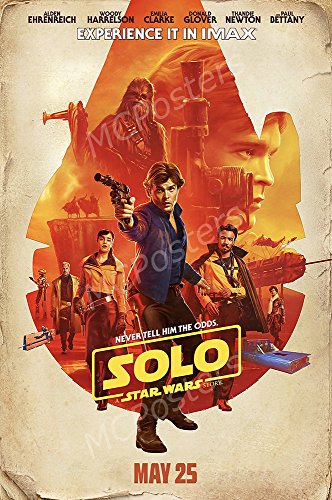 MCPosters Han Solo A Star War Story GLOSSY FINISH Movie Poster - FIL990 (24" x 36" (61cm x 91.5cm))