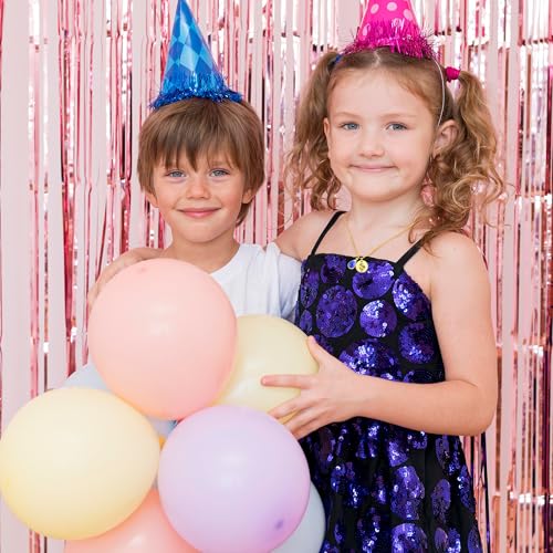 JoycuFF Birthday Gifts for Girls, Birthday Gifts for Her Birth Month Flower Birthstone Necklace 8 9 10 Year Old Happy Birthday Gifts for Girls3