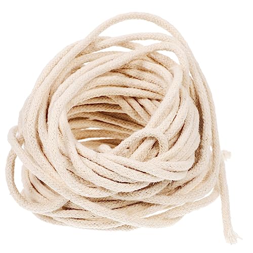 HOODANCOS 2 Rolls Cotton Wicks for Oil Lamps of Temple Lamp Replacement Wicks for Kerosene and Paraffin Wax Excellent Oil Absorption Trimable for DIY Projects