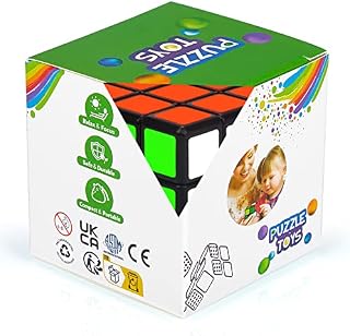 Cooja 4x4 Cube, Smooth Magic Cube 3D Puzzles Cube Puzzle Toys Brainteasers Boys Girls