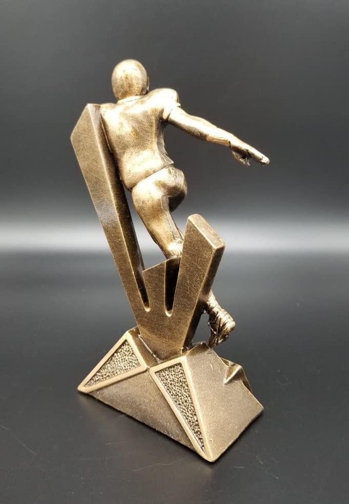 Miniatura 4 de Checkmate - Trofeo de fútbol de 6.5 pulgadas