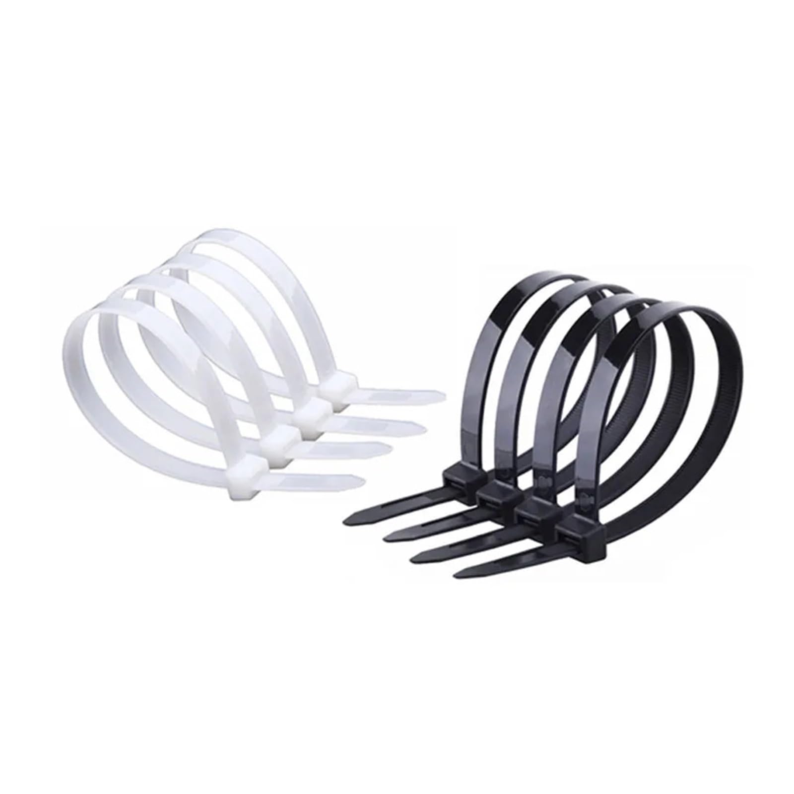 Fascette for cavi in ​​nylon di plastica autobloccanti che fissano(Black,3x150mm)