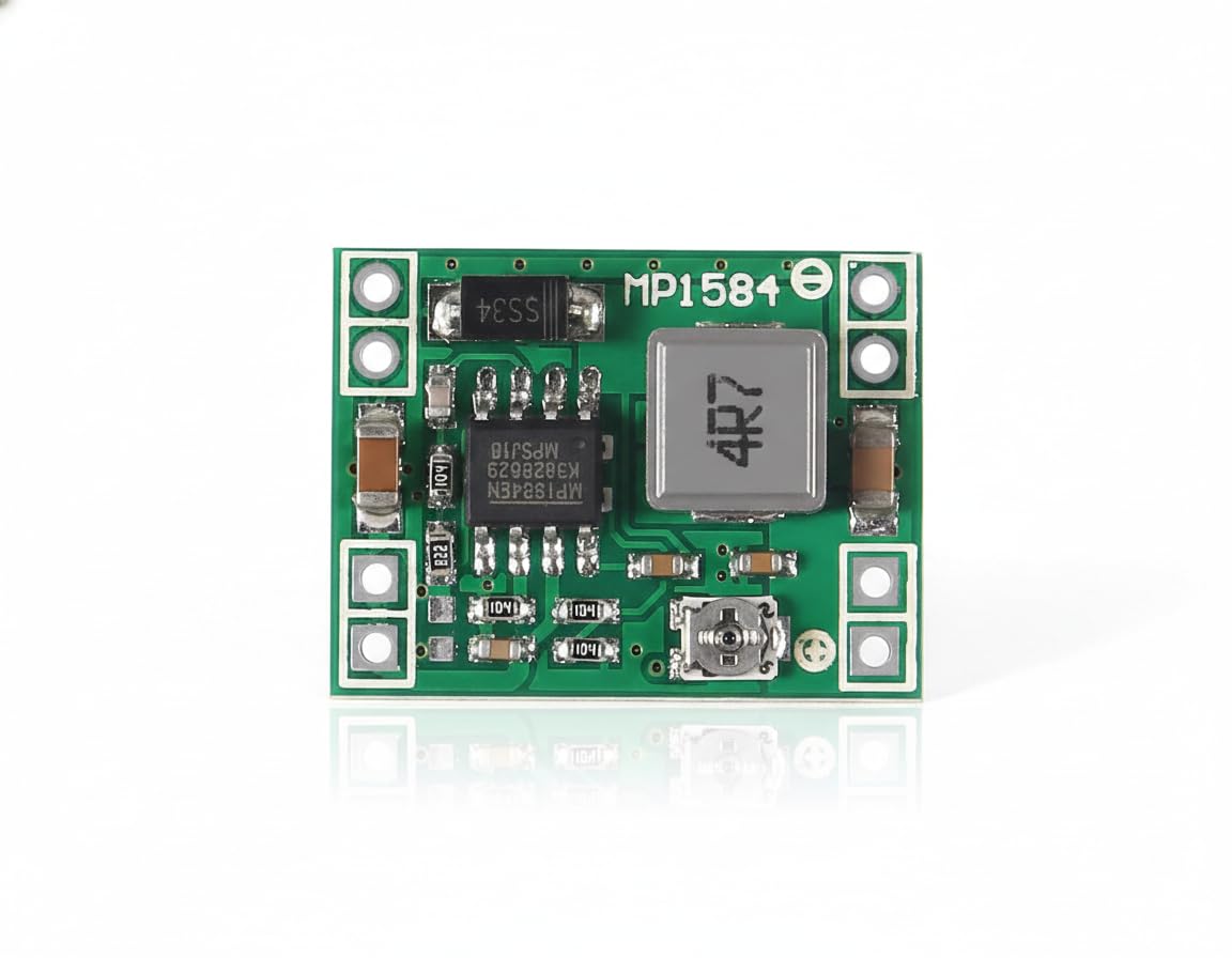 QBM DC-DC Step-Down Voltage Regulator Module 3A Adjustable – High Efficiency Power Supply for Arduino, Raspberry Pi, Robotics & DIY Electronics-image-18