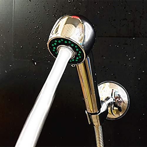 Shower Head Doccia da Bagno ad Alta Pressione con Filtro a Getto Regolabile per soffione Doccia con Booster per doccetta da Bagno Cromato Shower