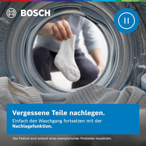 Bosch Serie 4 Waschmaschine 8 kg 1400 UpM Iron Assist WAN28271