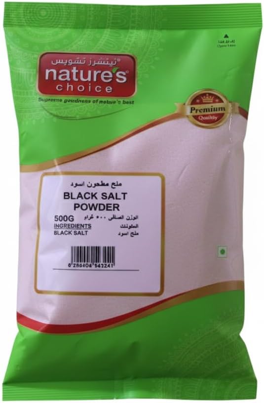 Natures Choice Black Salt Powder - 500 gm