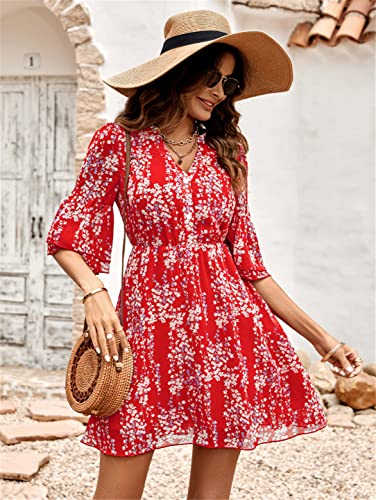 Robe de plage vintage légère contre la chaleur de l'été - 4