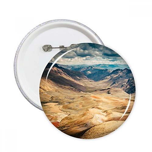 Pins montagnes du désert pour personnaliser vos vêtements de randonnée et sacs
